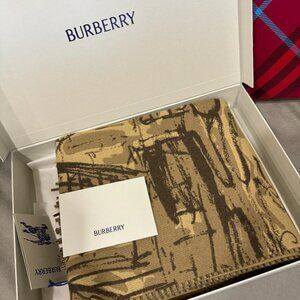 Burberry scarf double-sided shawl